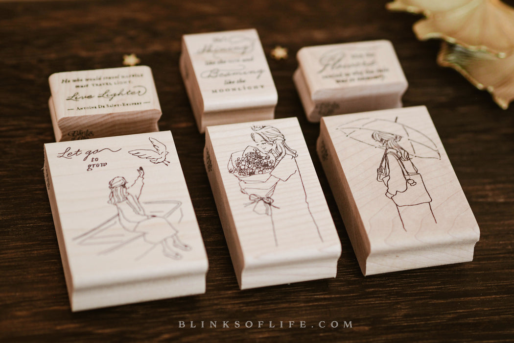 Blinks of Life - BOL - Rubber Stamp Collection