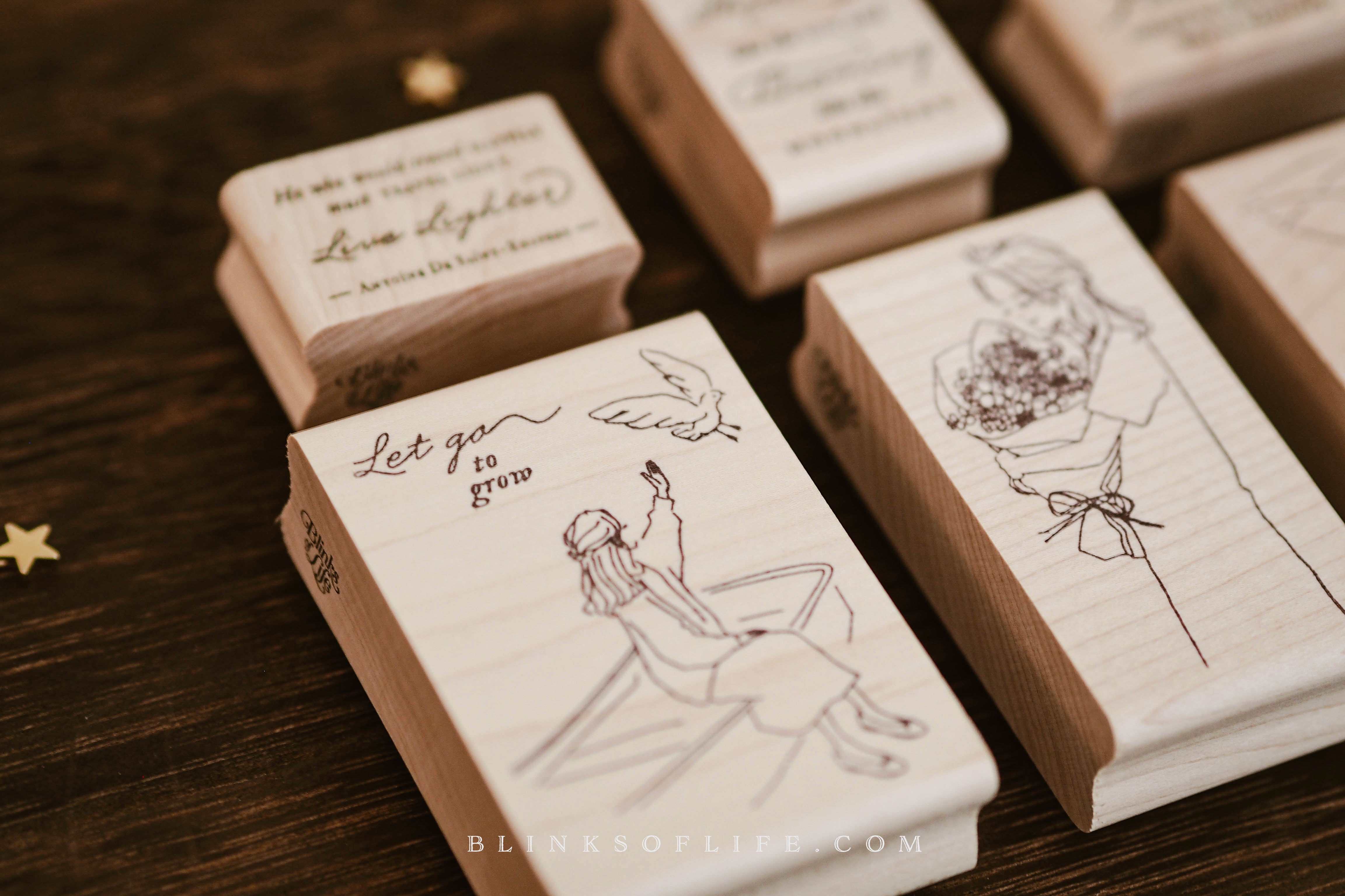 Blinks of Life - BOL - Rubber Stamp Collection