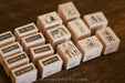 Blinks of Life - Rubber Wooden Stamp - Mini Words