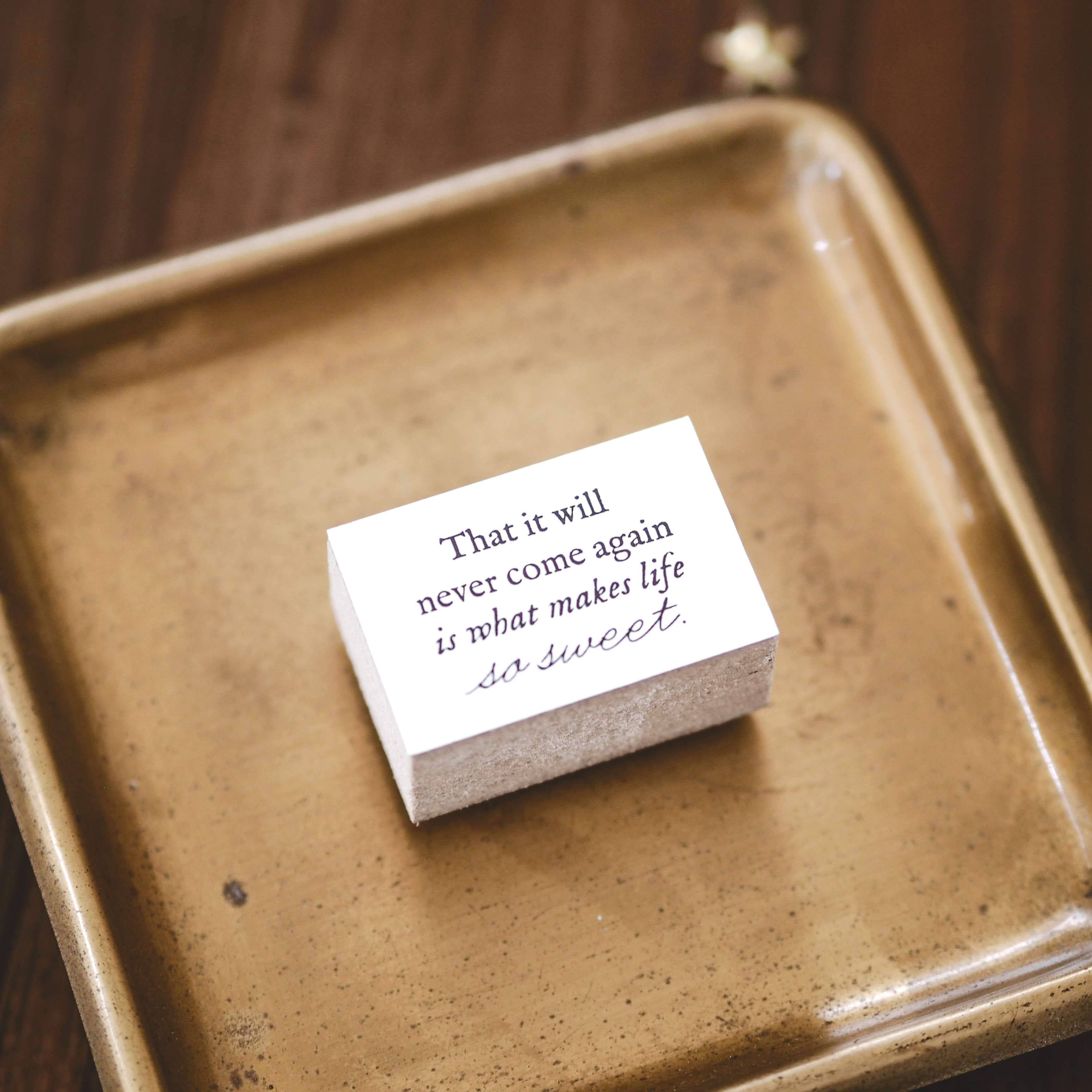 Blinks of Life - What Makes Life So Sweet - Rubber Stamp Collection