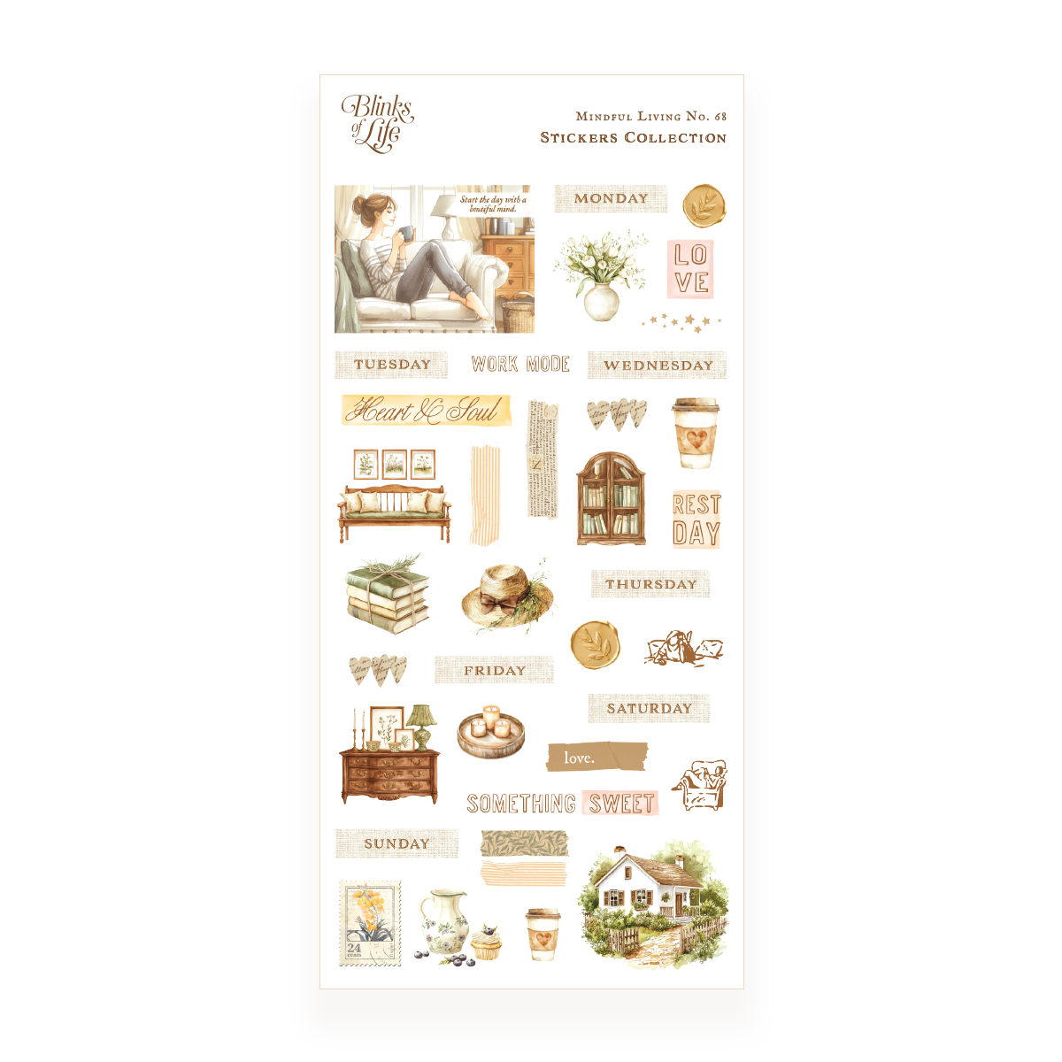 Transparent Stickers No. 68