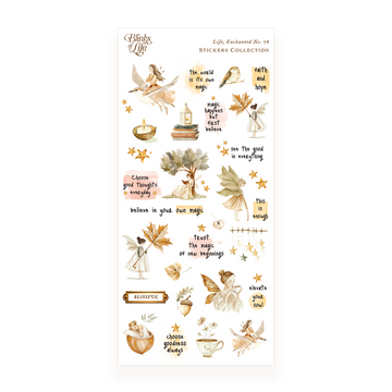 A Life Enchanted - Transparent Stickers No. 74