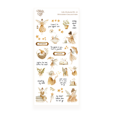 A Life Enchanted - Transparent Stickers No. 76