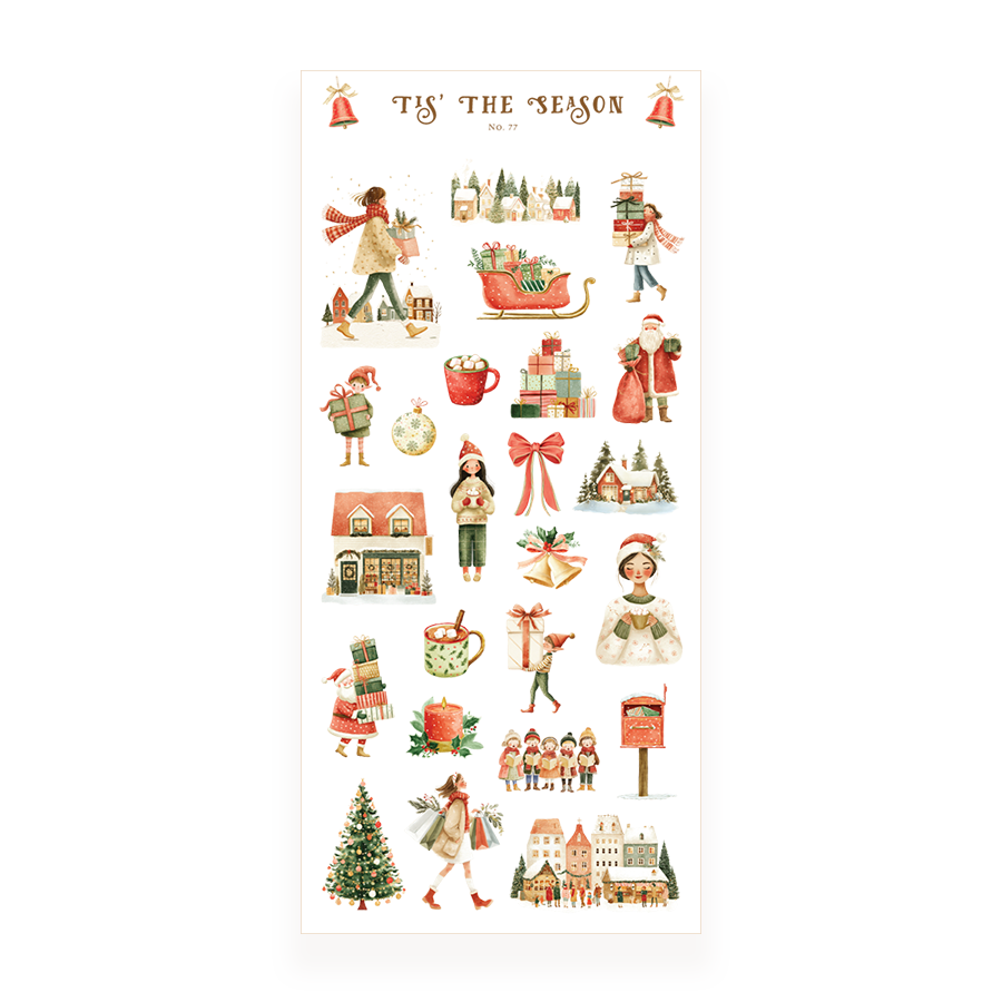 'Tis the Season - Transparent Stickers No. 77