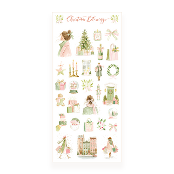 Christmas Blessings - Transparent Stickers No. 78