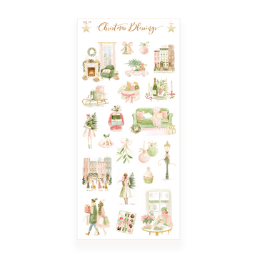 Christmas Blessings - Transparent Stickers No. 79