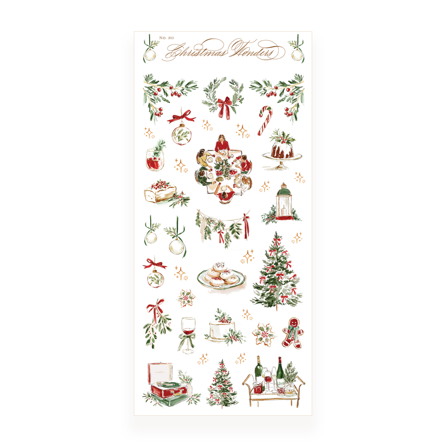 Christmas Wonders - Transparent Stickers No. 80