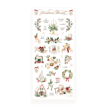 Christmas Wonders - Transparent Stickers No. 81