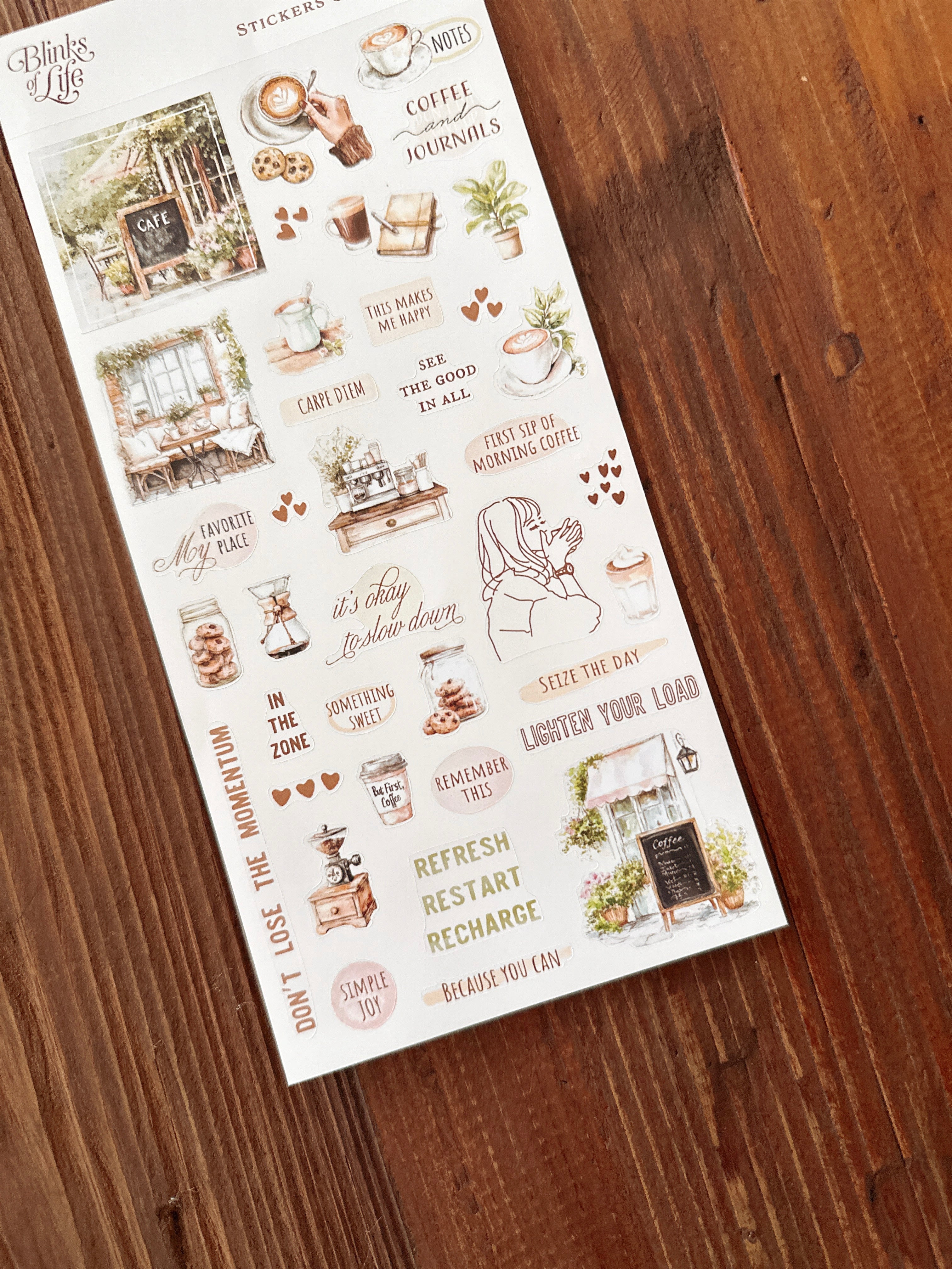 Traveler's Stickers - Fika : No. 67