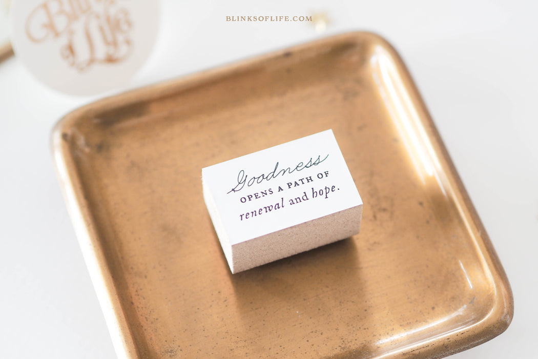 Blinks of Life - Renewal & Hope - Rubber Stamp Collection