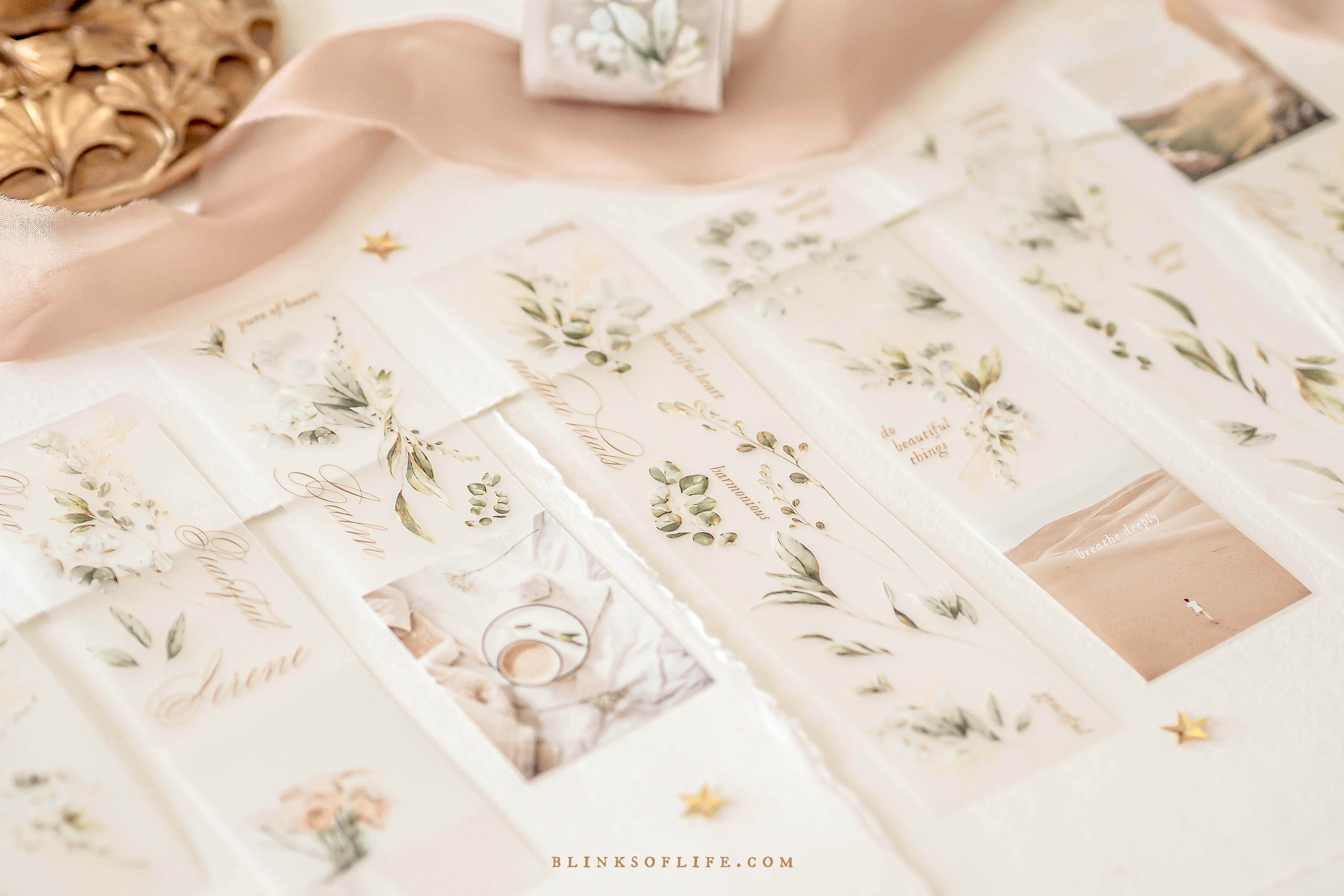 Blinks of Life - PET tape - Serenity