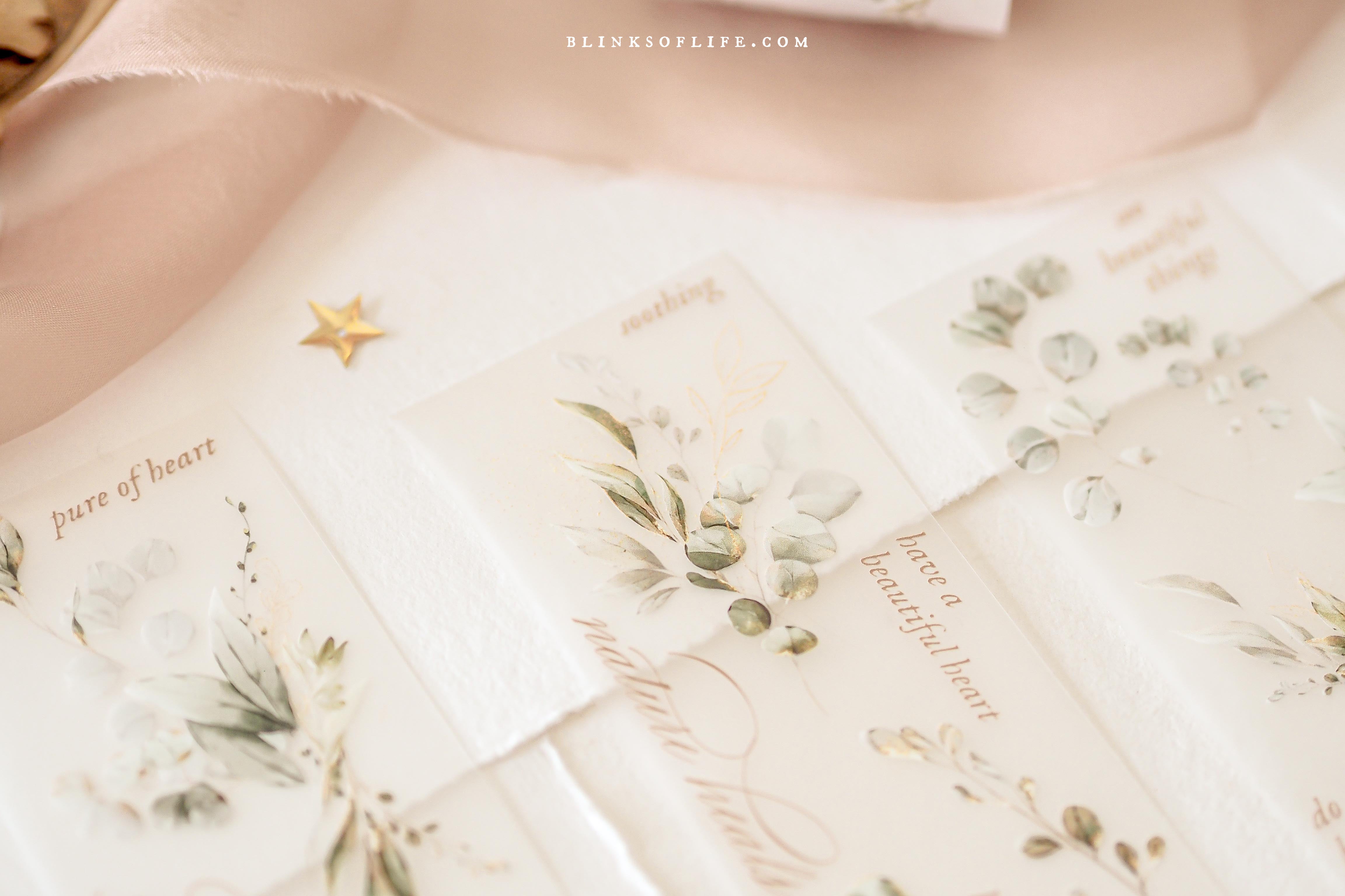 Blinks of Life - PET tape - Serenity