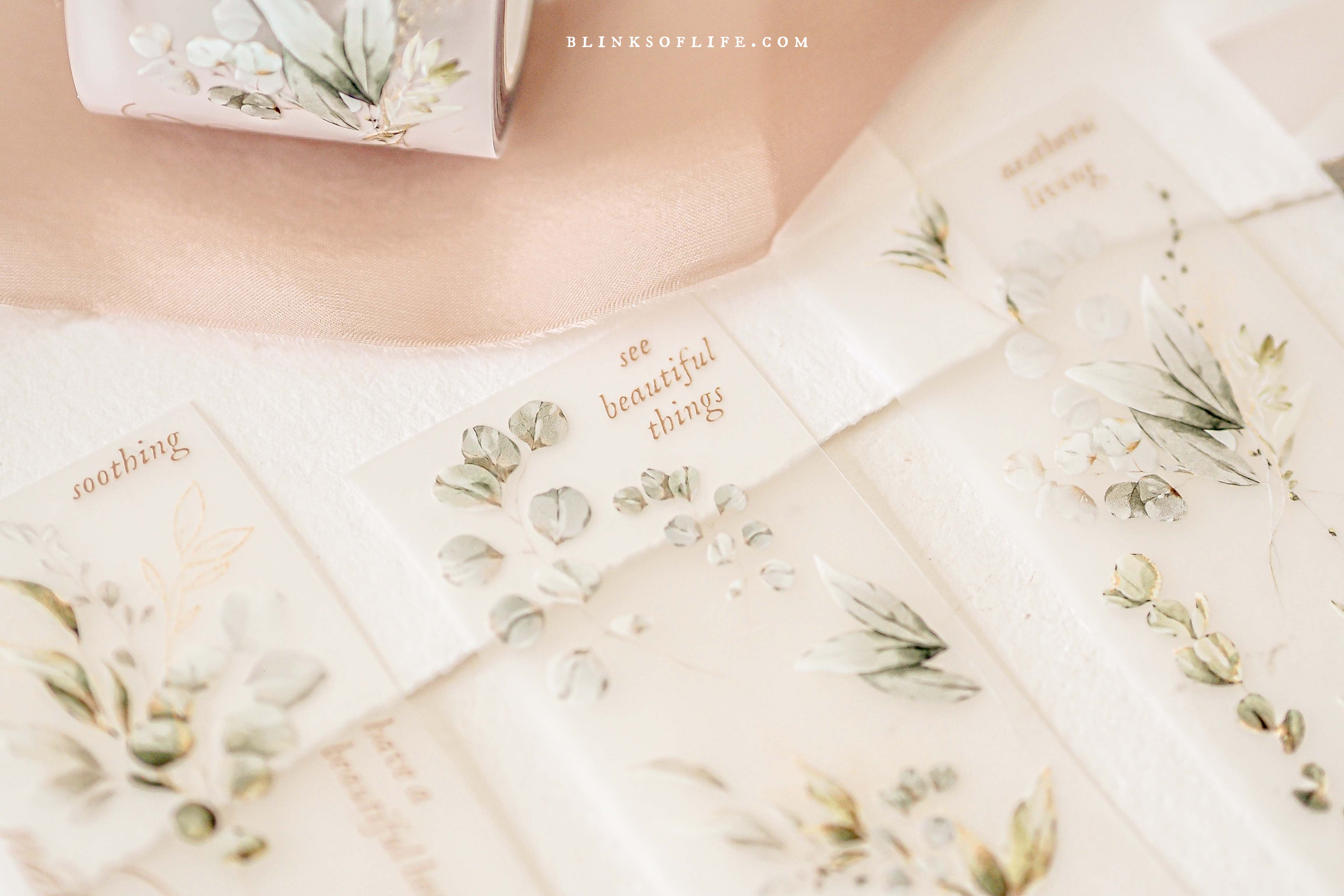 Blinks of Life - PET tape - Serenity