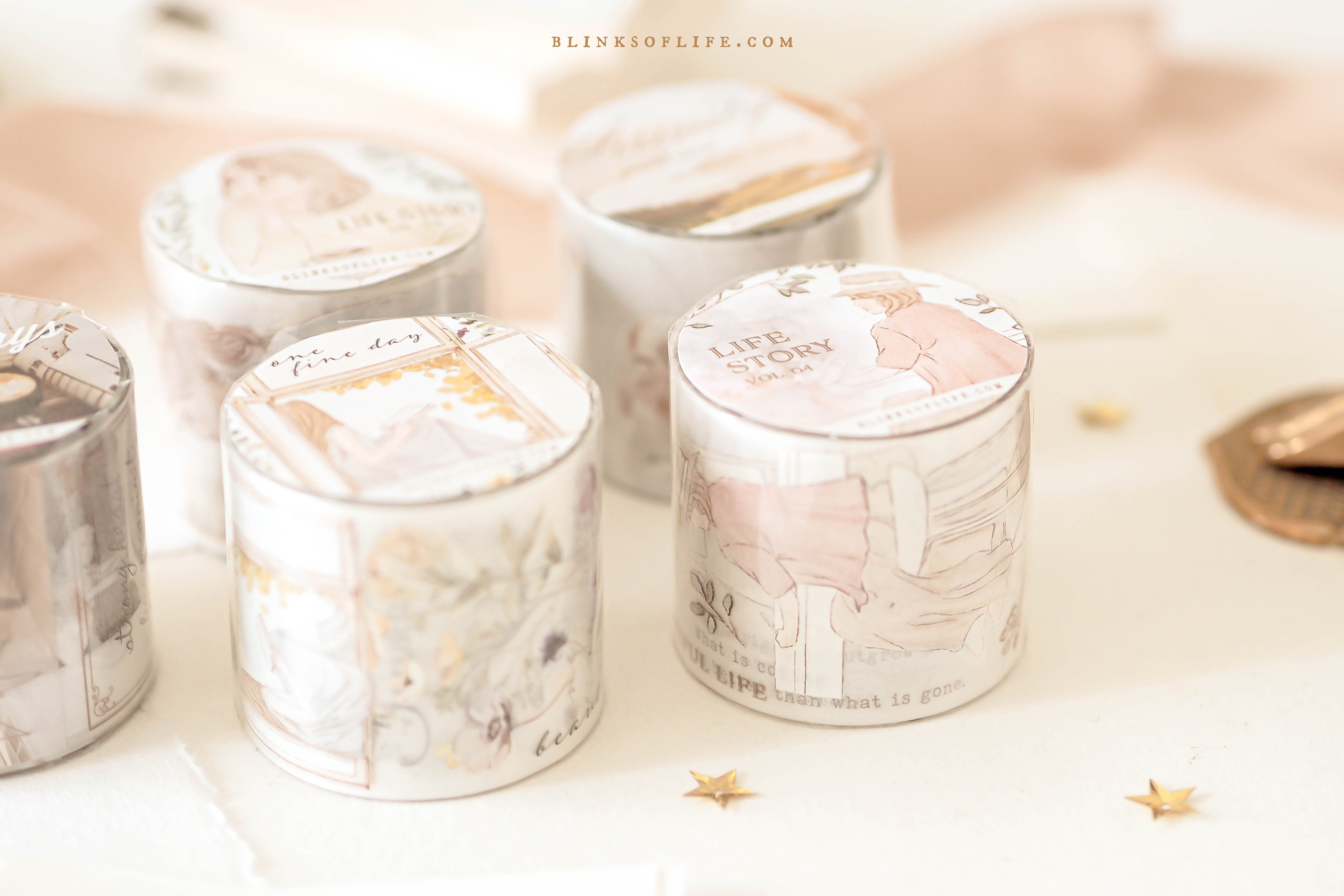 Blinks of Life - PET tape - Serenity