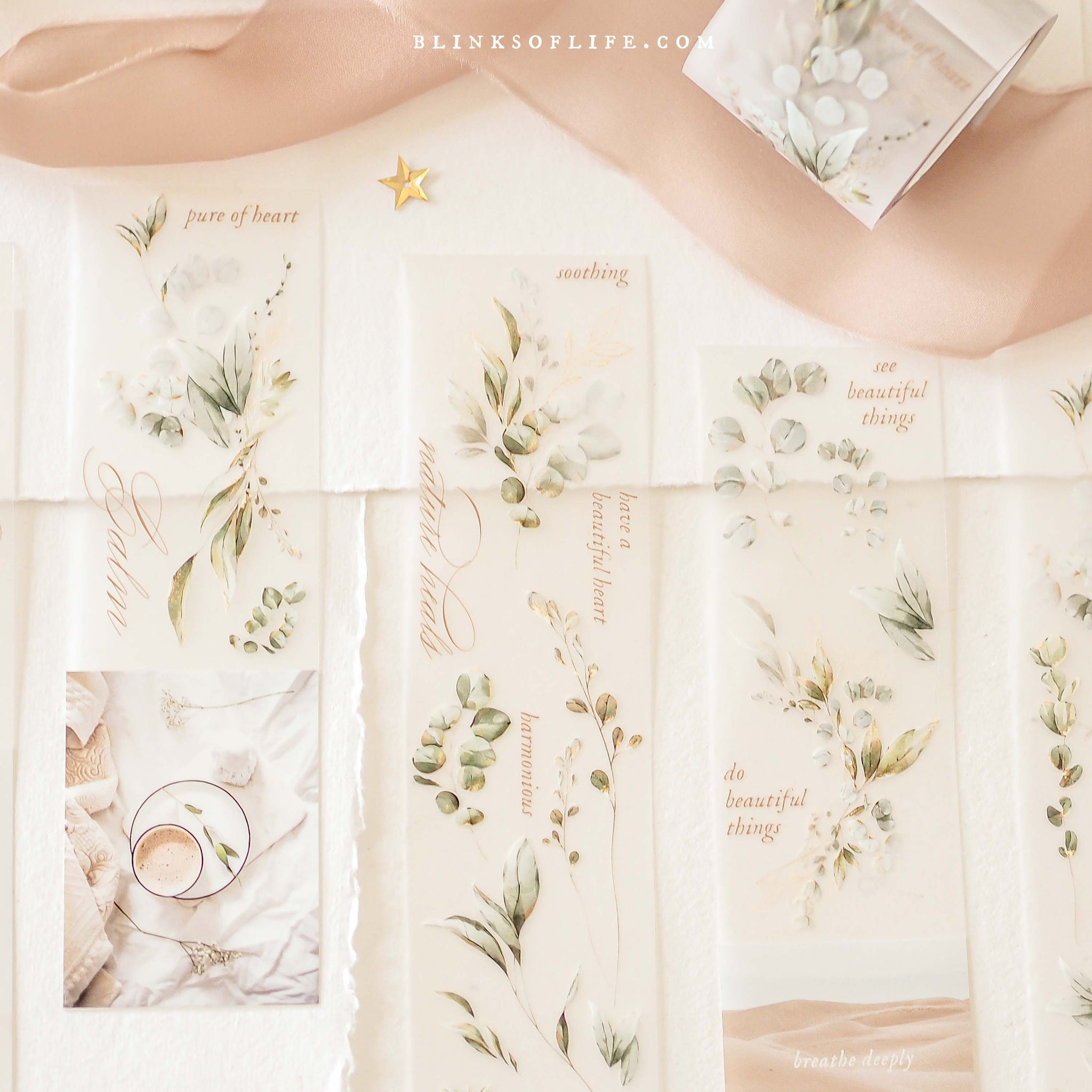 Blinks of Life - PET tape - Serenity
