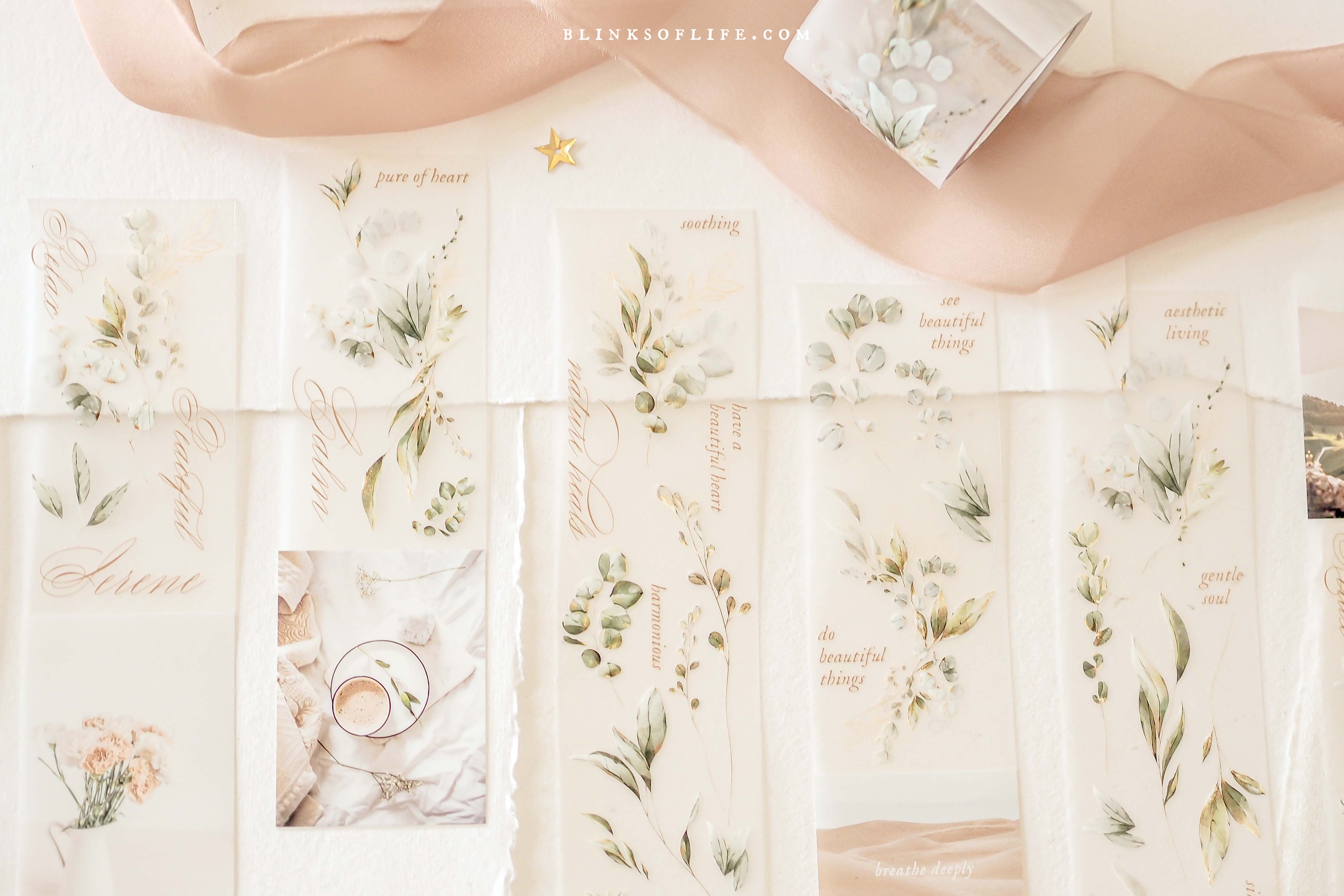 Blinks of Life - PET tape - Serenity