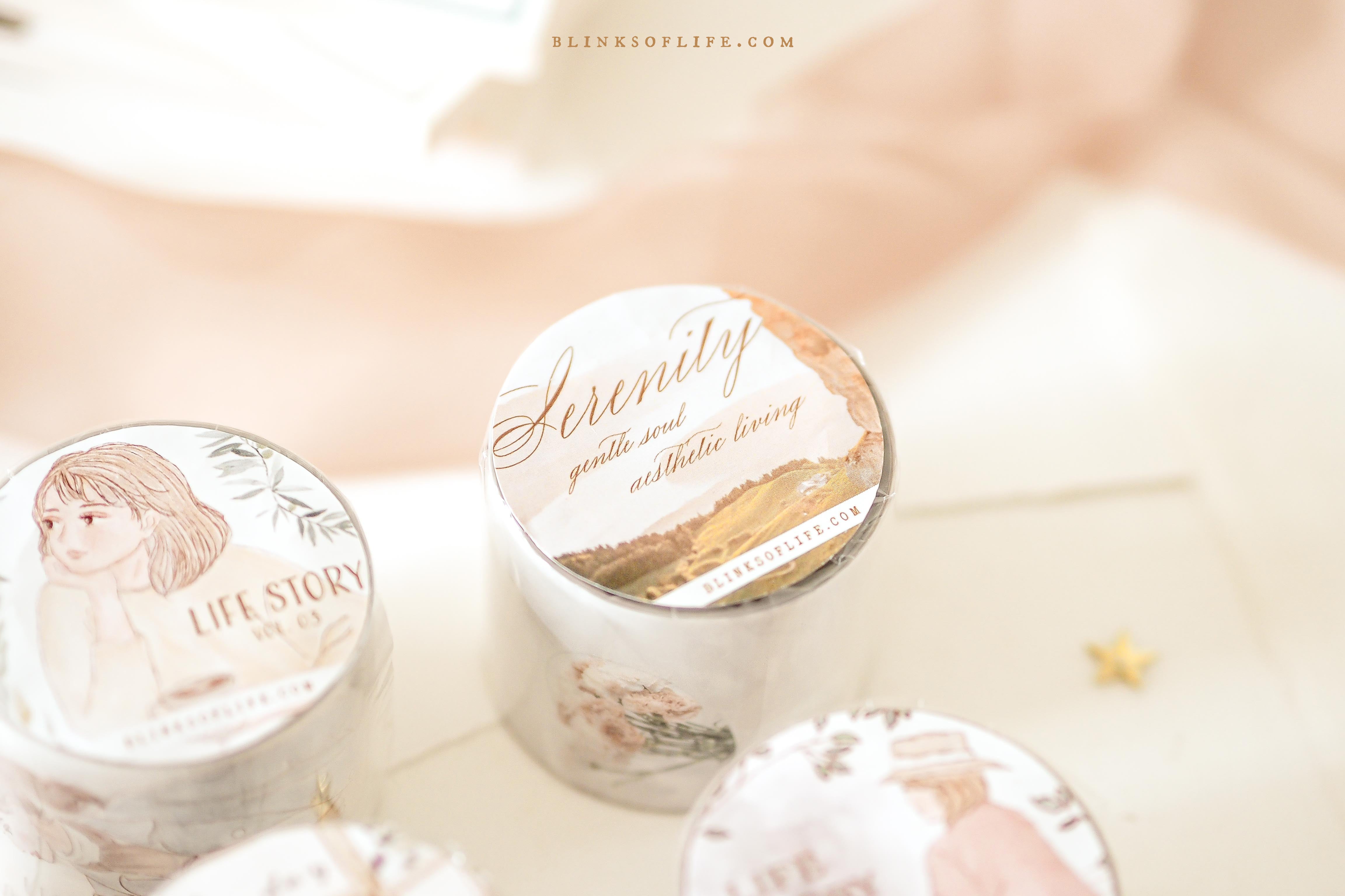 Blinks of Life - PET tape - Serenity