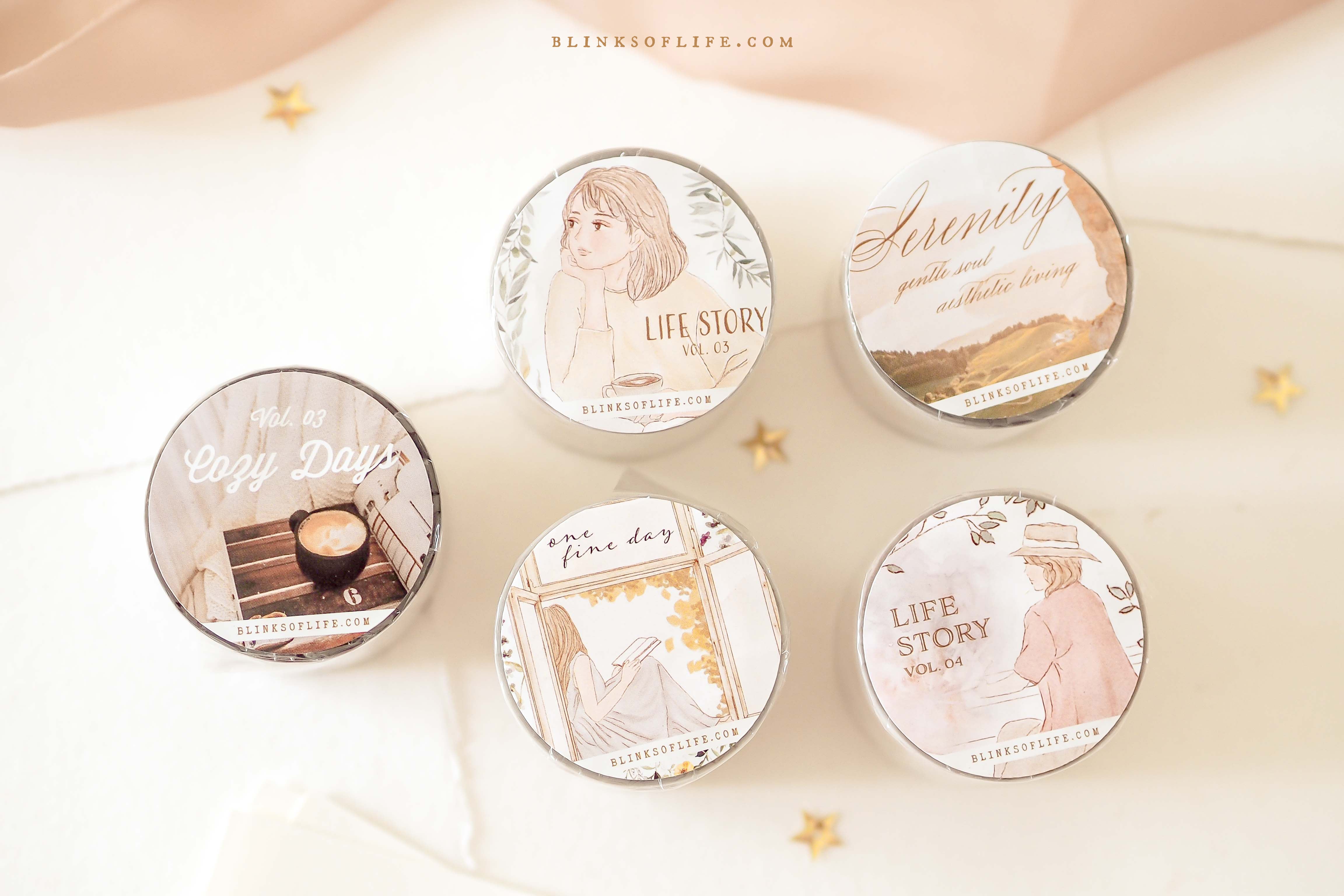 Blinks of Life - PET tape - Life Story 3