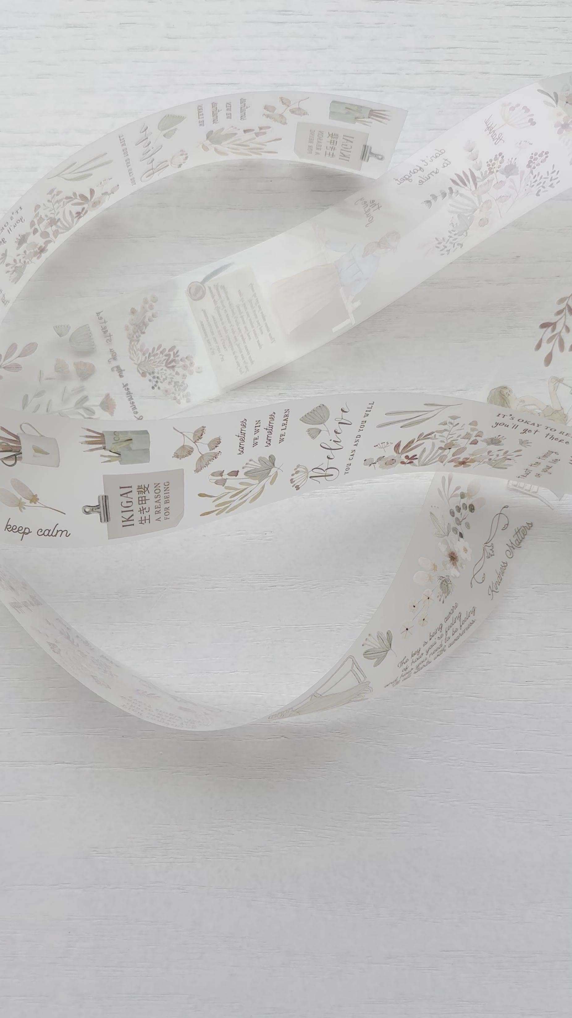 Blinks of Life - BOL - PET Matte tape - Ikigai