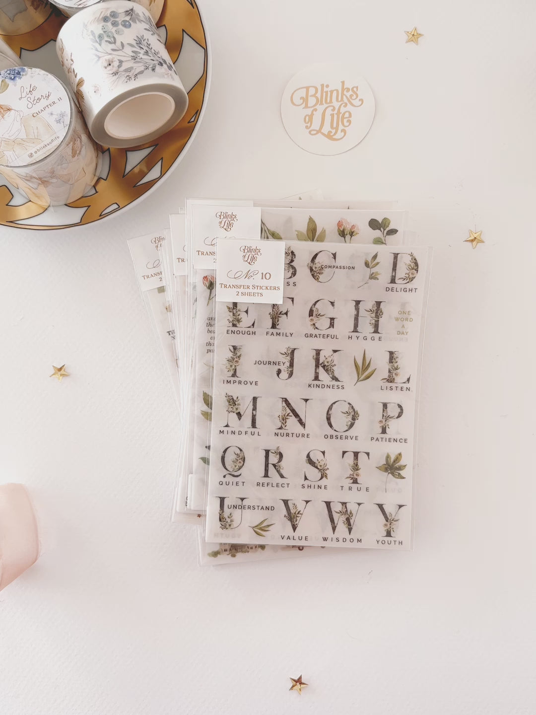Blinks of Life - BOL Transfer Stickers