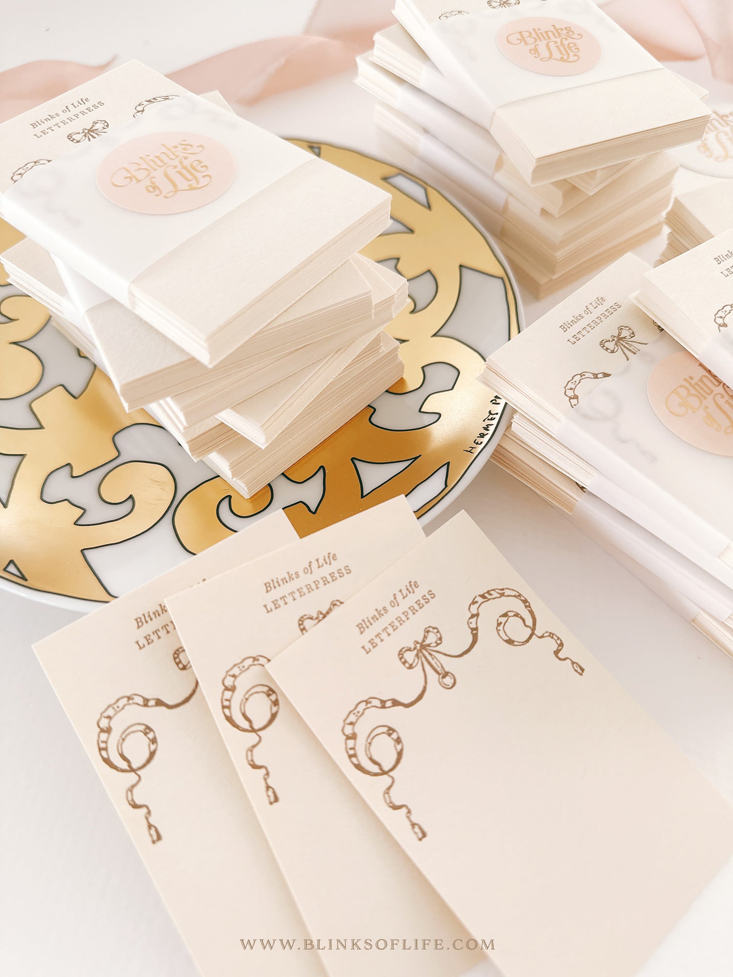 BOL - Blinks of Life - Letterpress Notepad