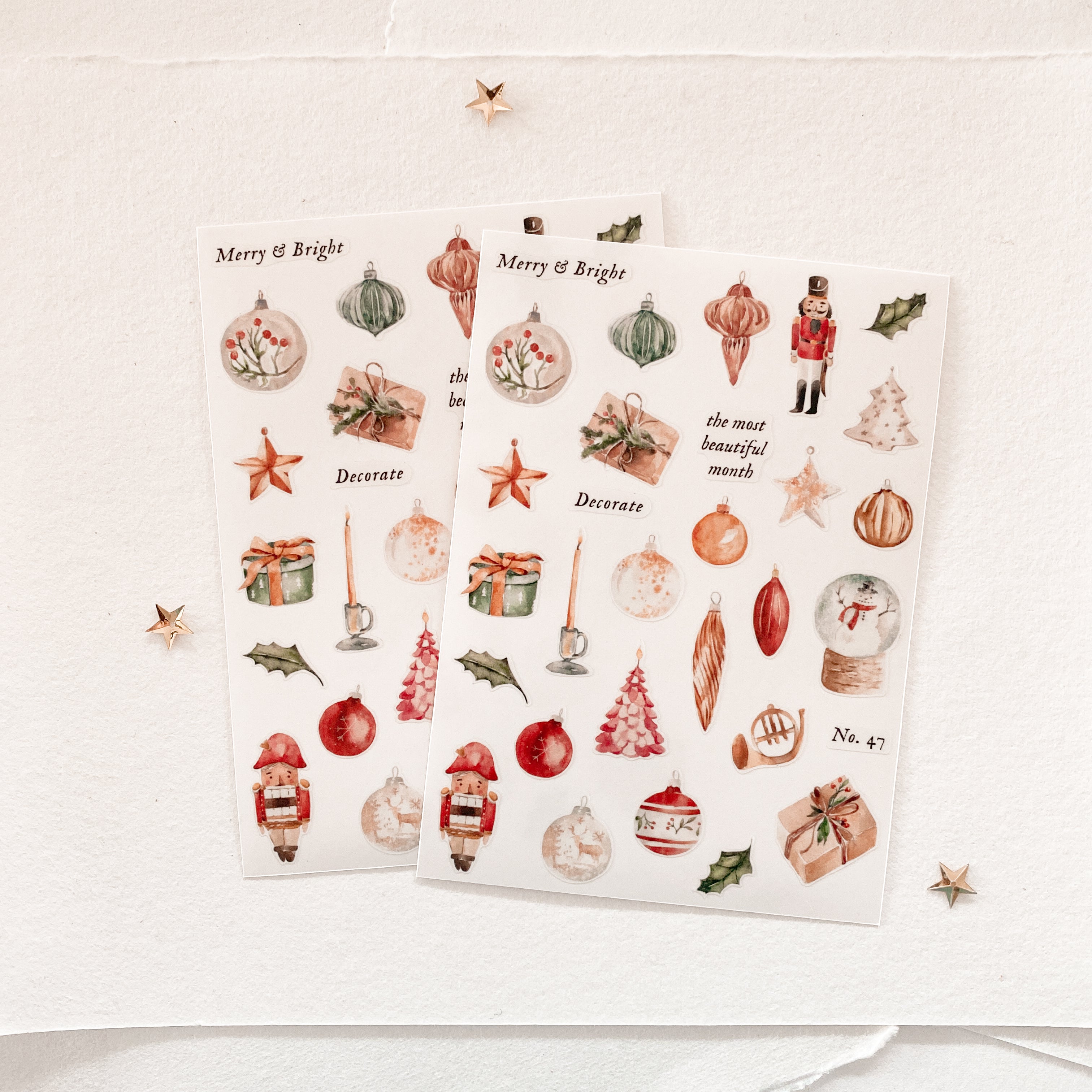 Blinks of Life Transparent Stickers #47