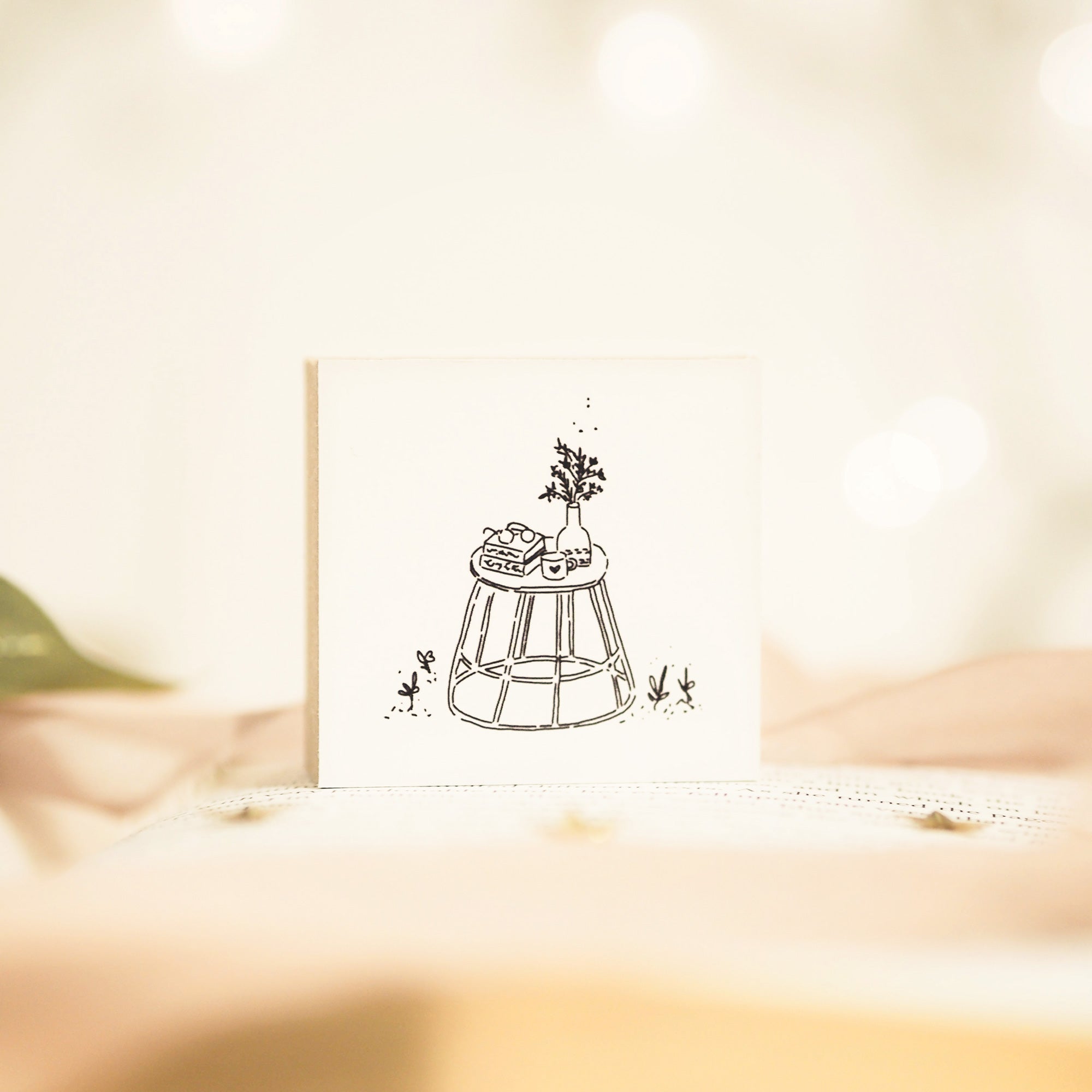 Blinks of Life - Hygge Home Collection - Rubber Stamp