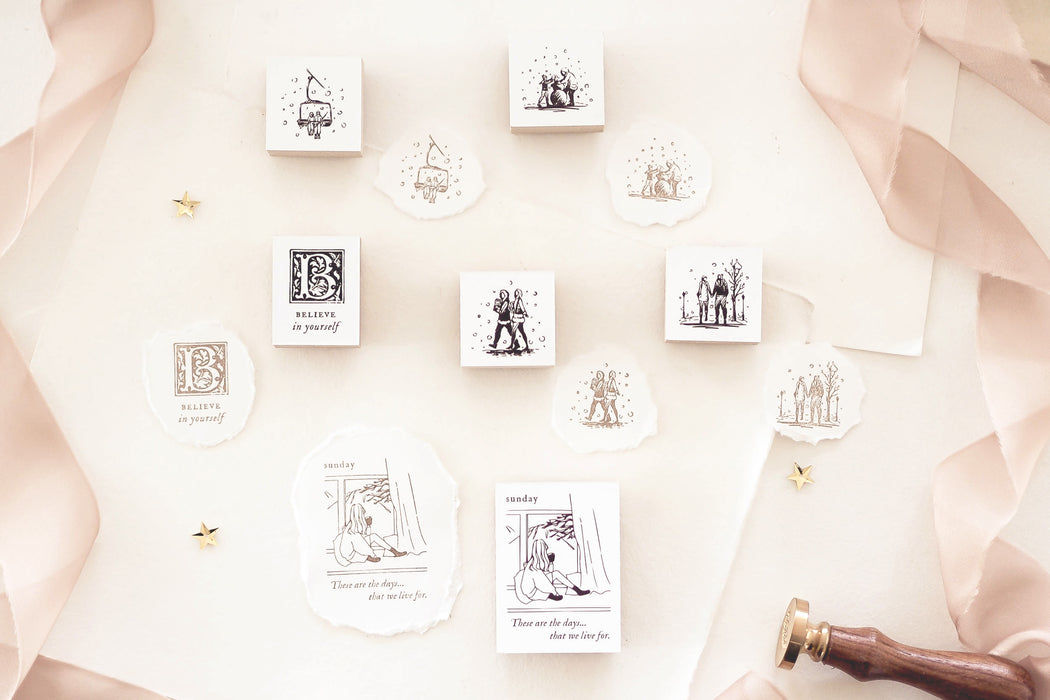 Blinks of Life Rubber Stamp Collection - These Are The Days