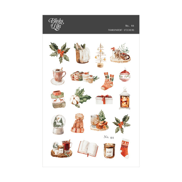 Transparent Stickers No. 44