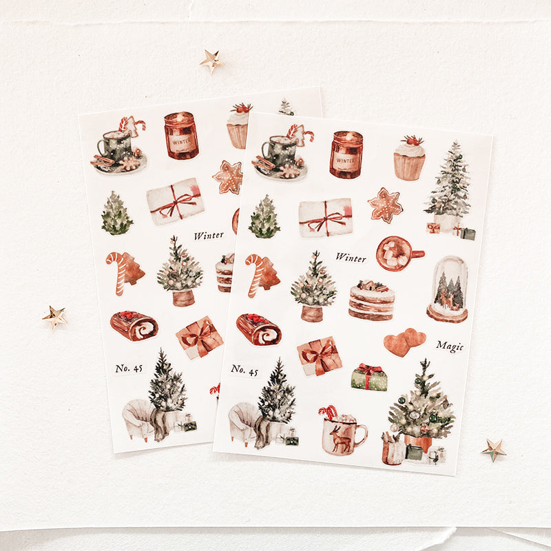 Transparent Stickers No. 45