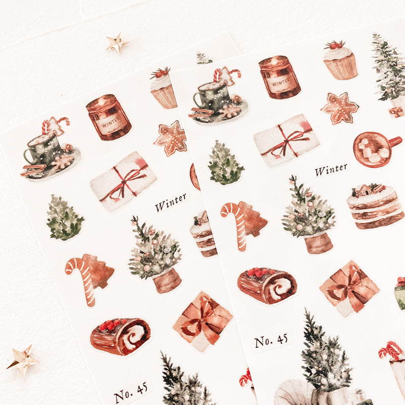 Transparent Stickers No. 45