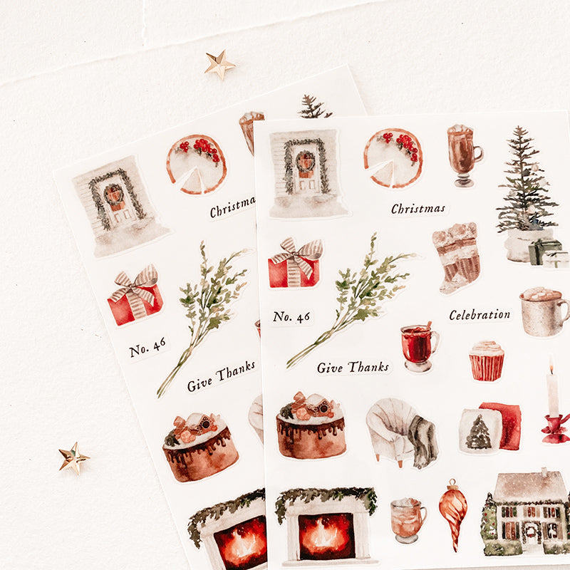 Transparent Stickers No. 46