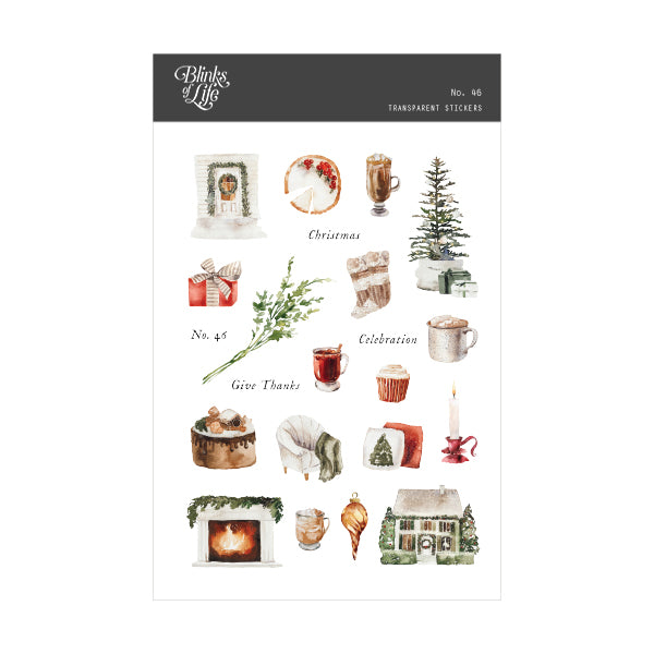 Transparent Stickers No. 46