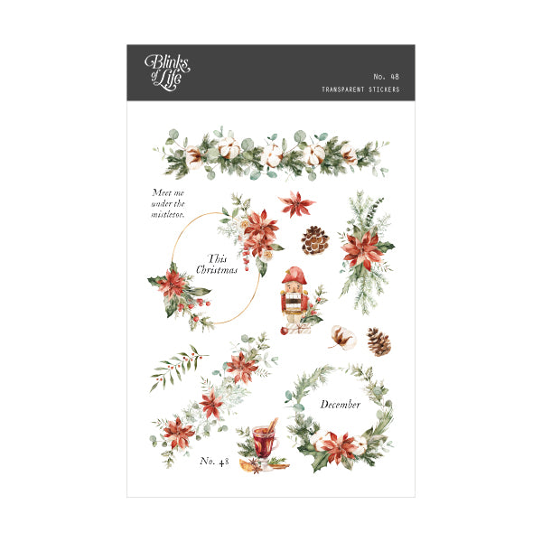 Blinks of Life Transparent Stickers #48