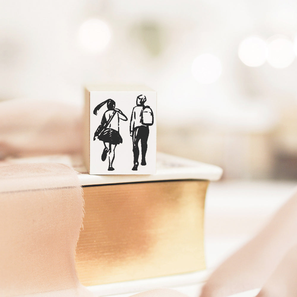 Blinks of Life Journal  Rubber Stamp - Together