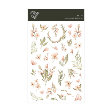 Blinks of Life Transparent Stickers - Bujo, Journal, Scrapbook, Planner