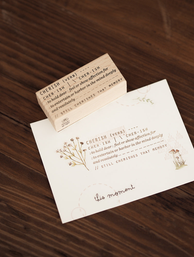 Blinks of Life Dictionary Stamp Collection - Cherish