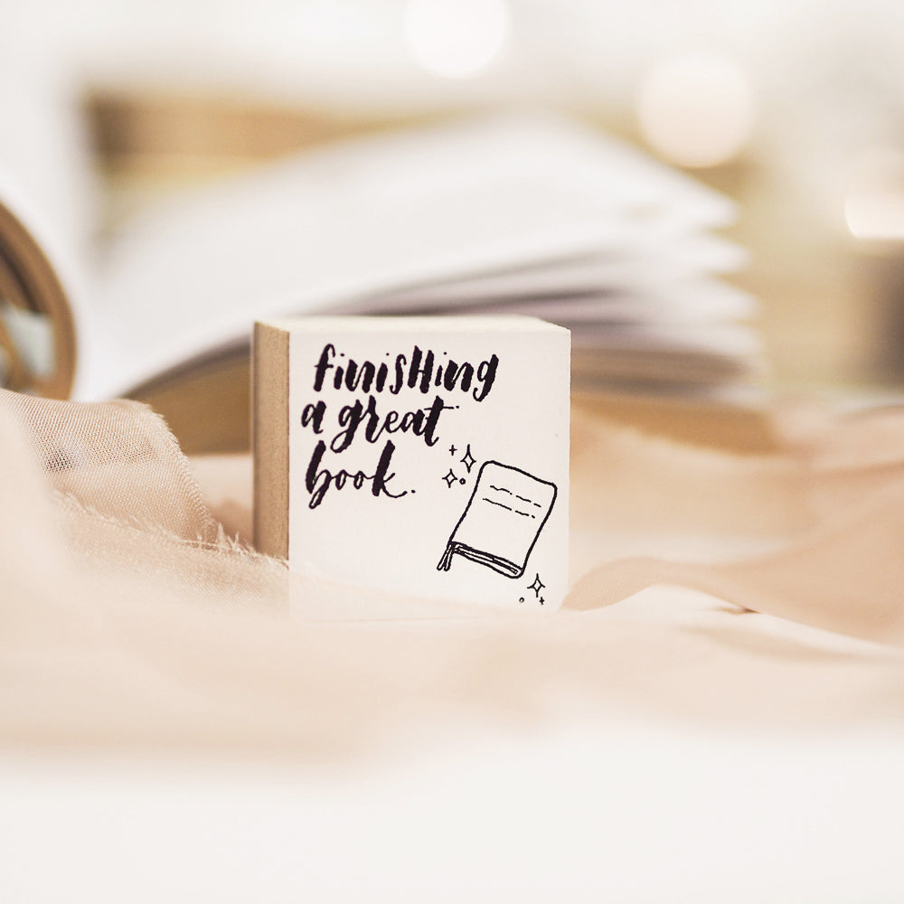 Blinks of Life x My Gratitude List - Finishing a Great Book