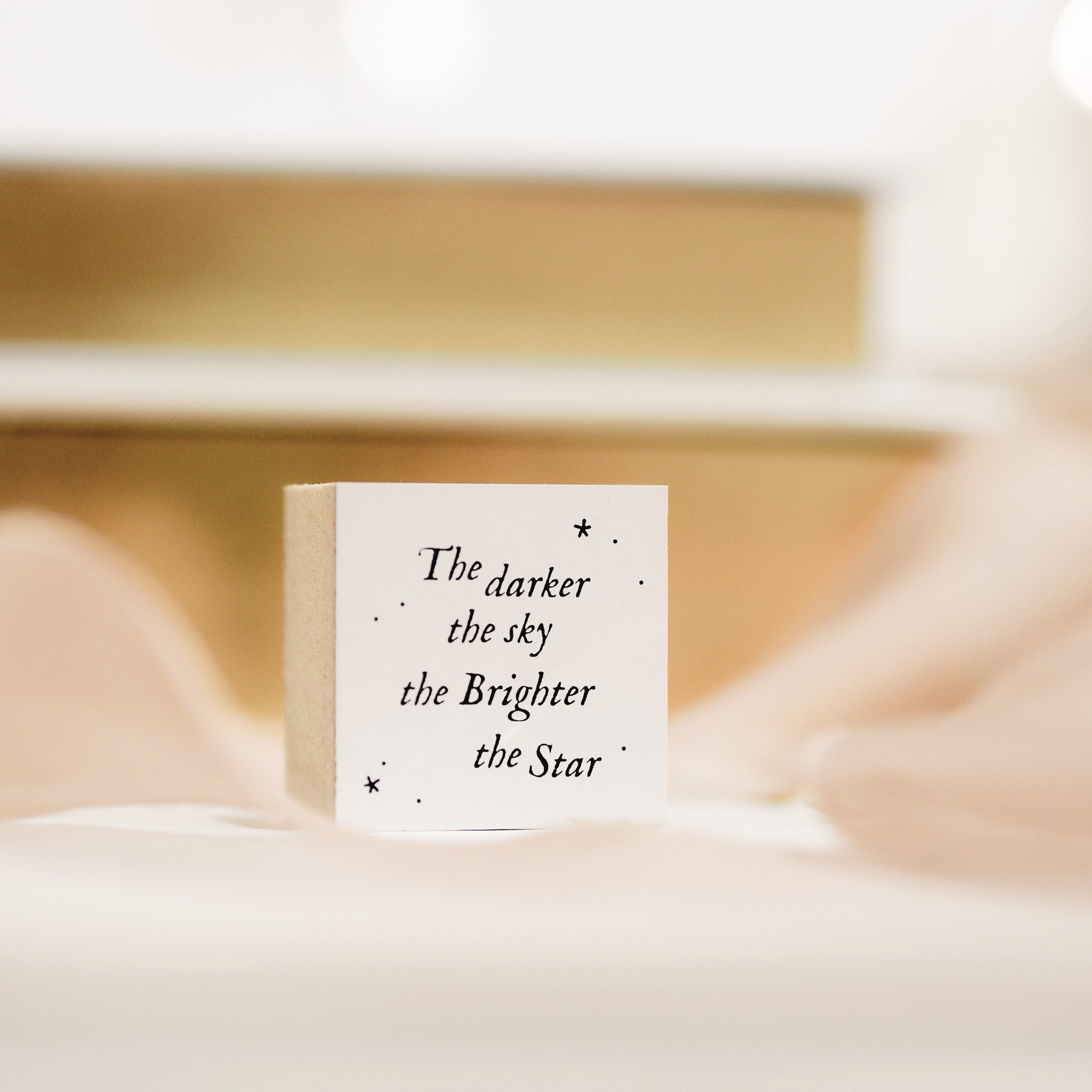 Blinks of Life Journal Quote - The Brightest Star