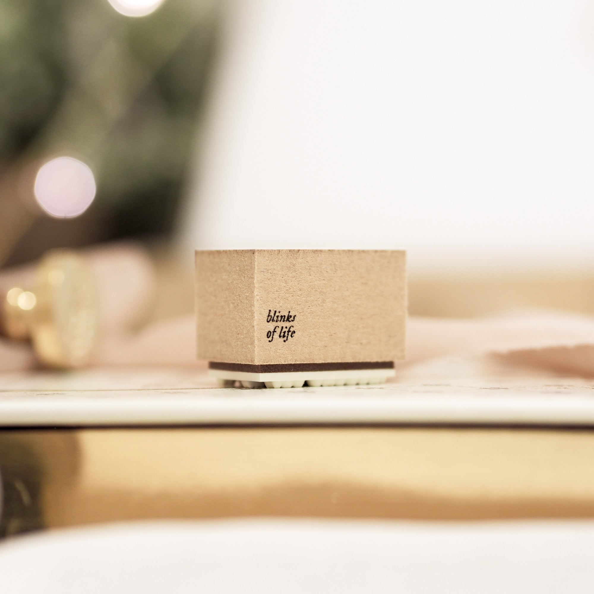 Blinks of Life Journal Quote Stamp - Yes, You Can