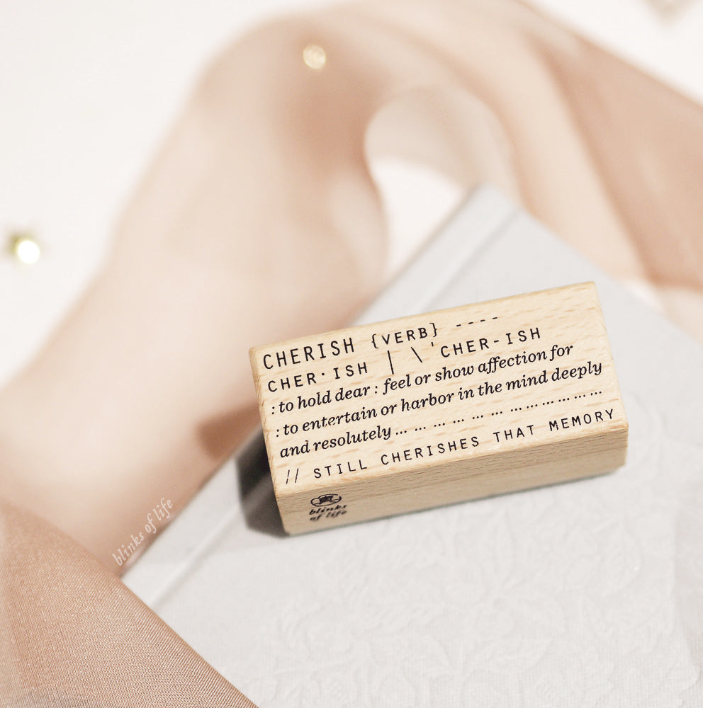 Blinks of Life Dictionary Stamp Collection - Cherish