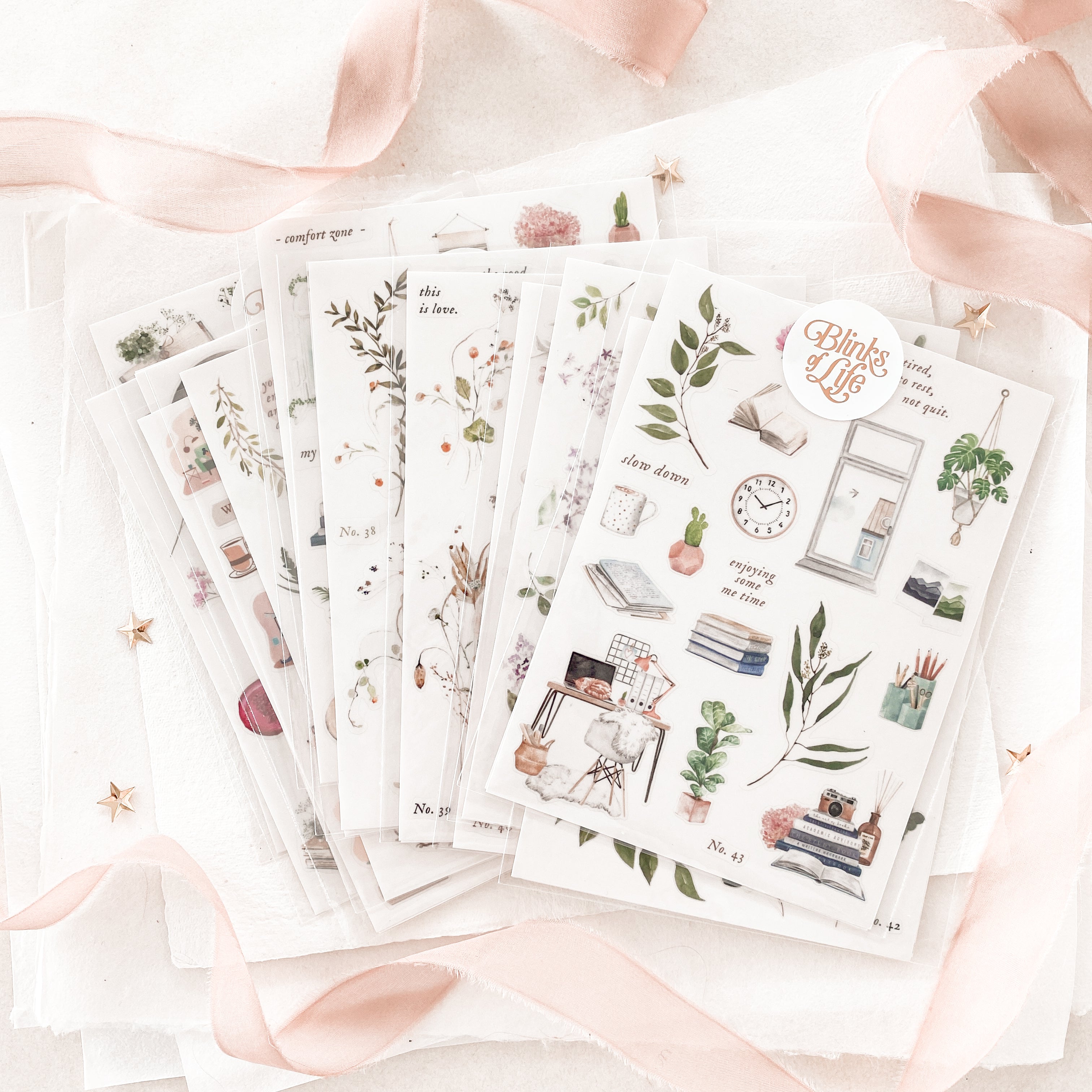 Transparent Stickers No. 39