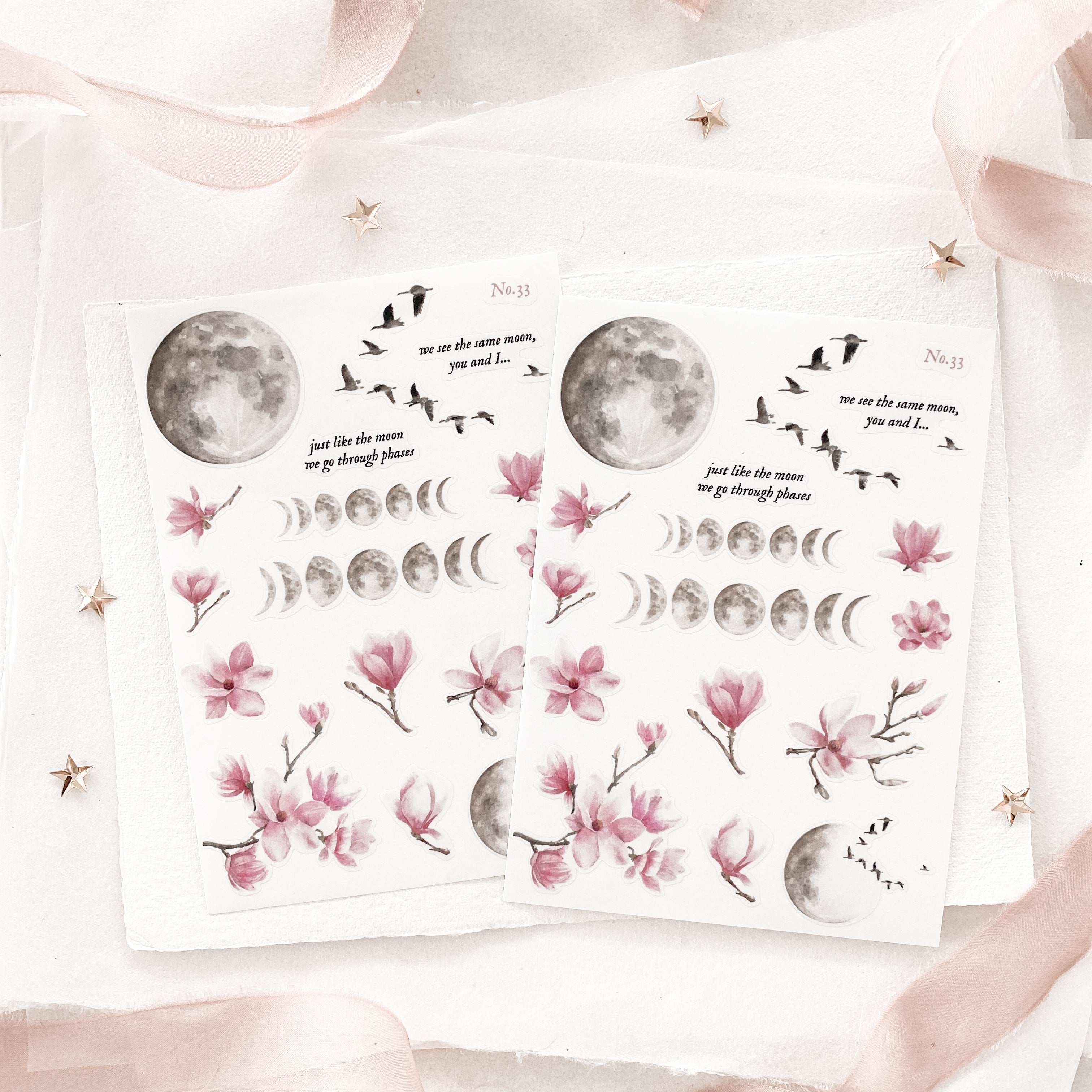 Blinks of Life - Journal Bujo Transparent Stickers