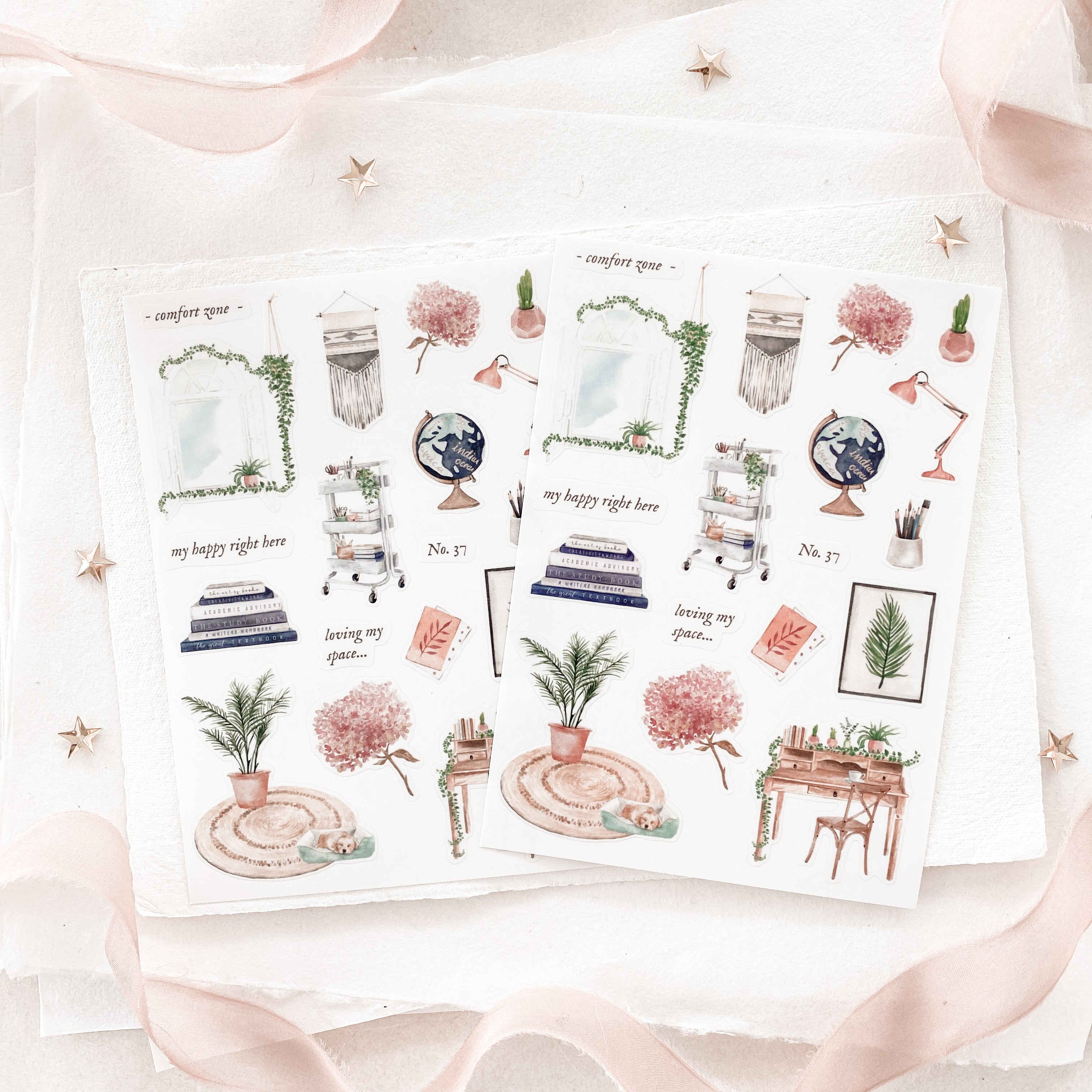 Blinks of Life - Journal Bujo Transparent Stickers