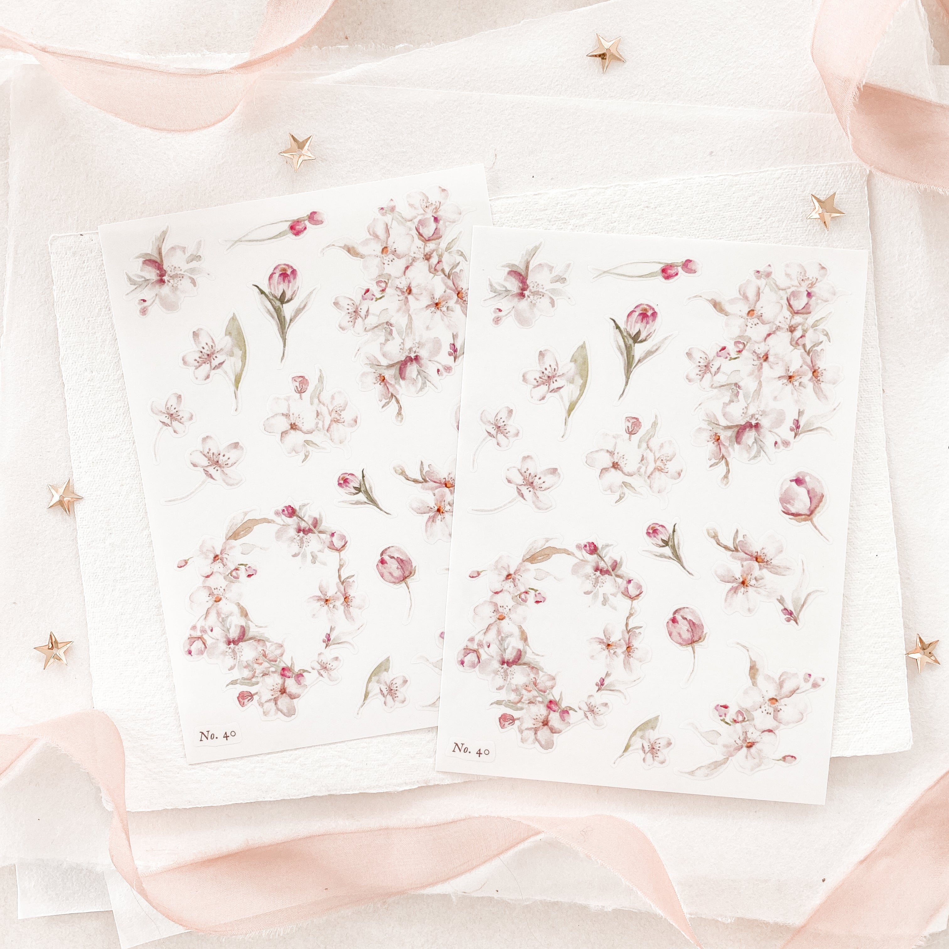 Blinks of Life - Journal Bujo Transparent Stickers