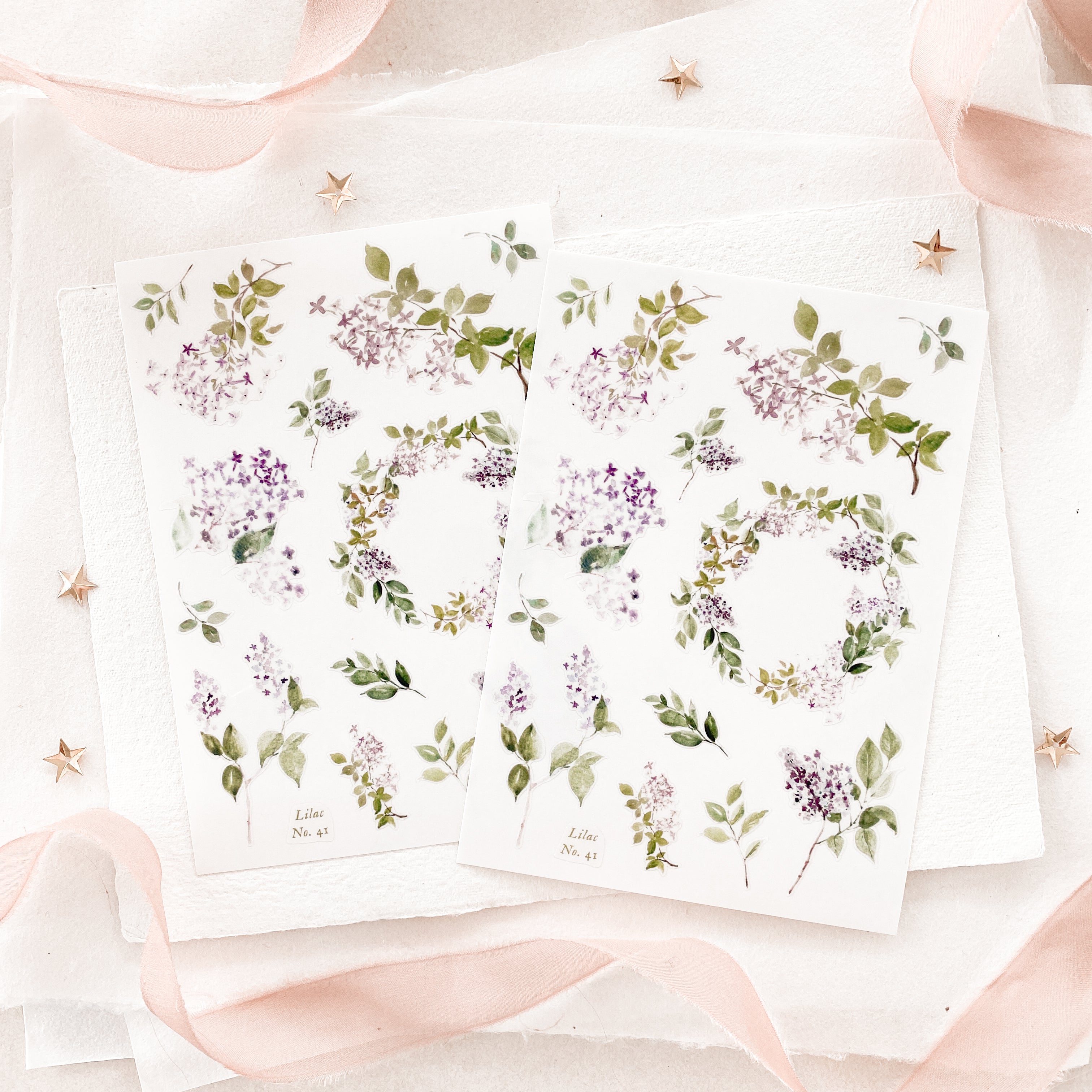 Blinks of Life - Journal Bujo Transparent Stickers