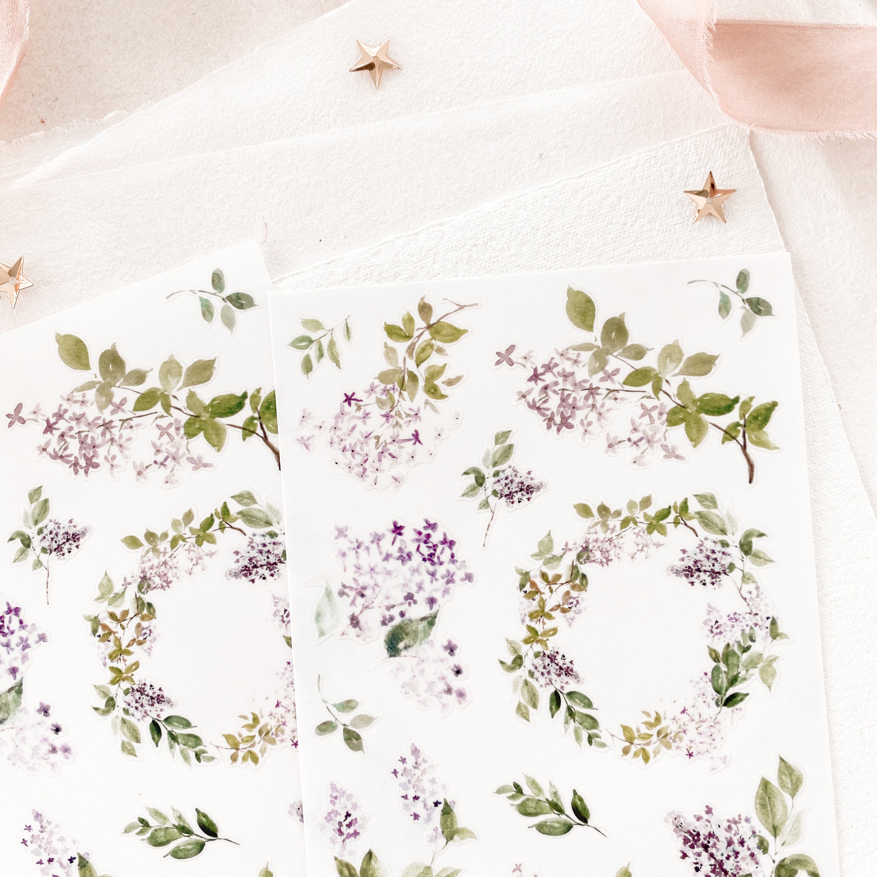 Blinks of Life - Journal Bujo Transparent Stickers