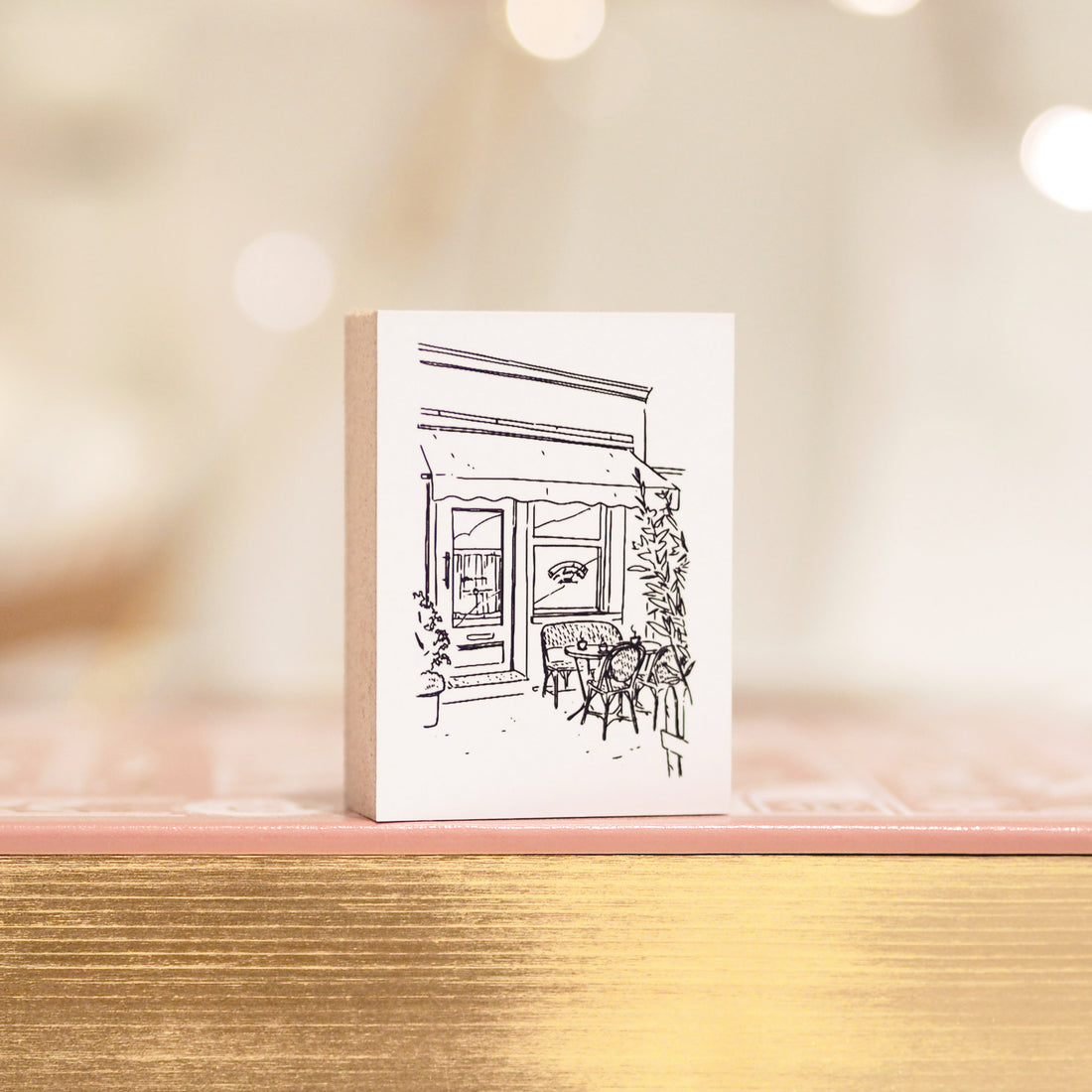 Blinks of Life - Streets of Paris Stamp Collection - Coffee en terrasse
