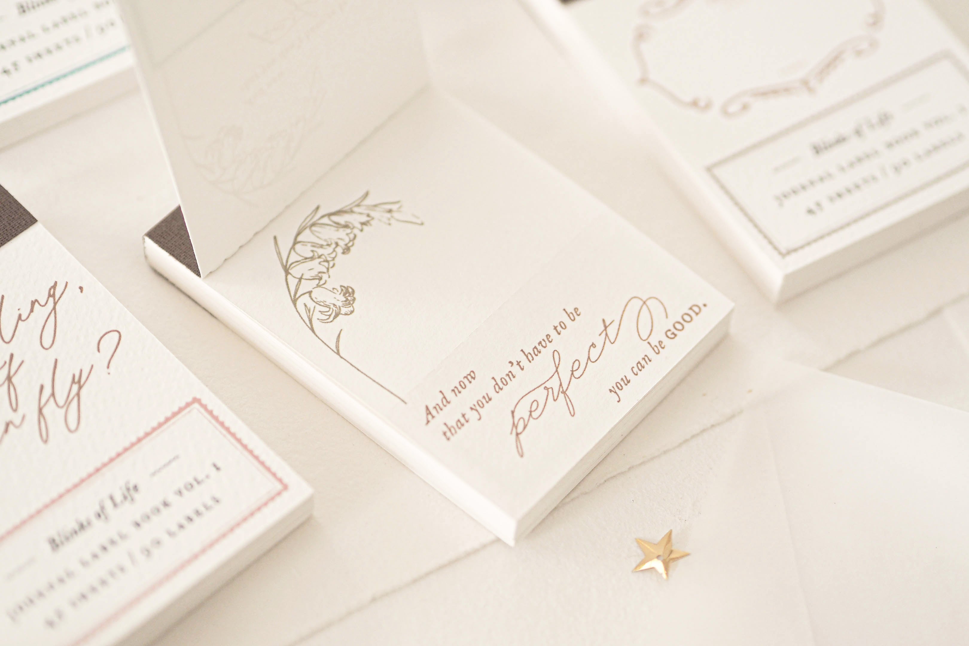 Blinks of Life Papeterie - Journal Label Book Vol 1