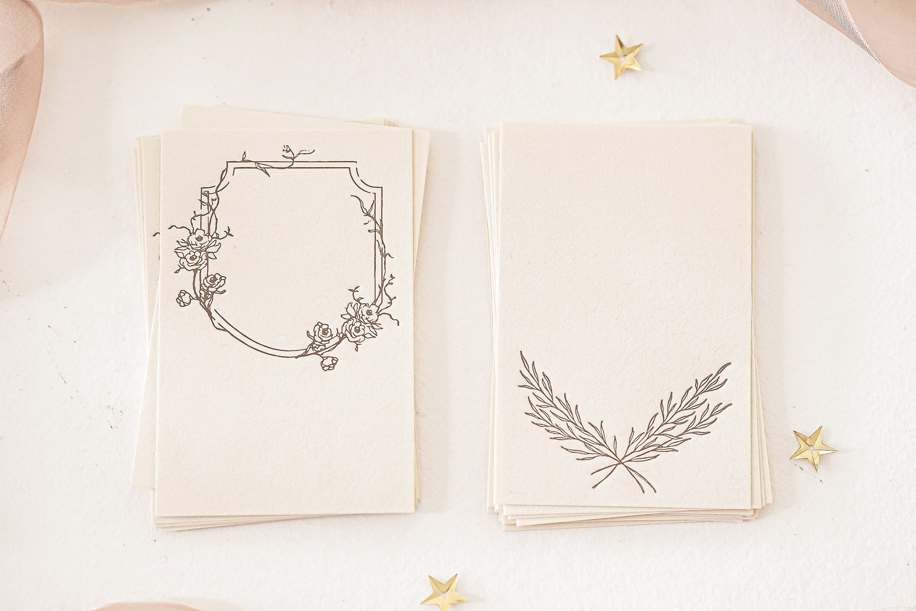 Blinks of Life - Letterpress Journal Cards